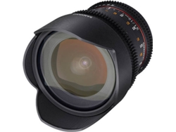 Objetivo SAMYANG 10mm T3.1 VDSLR ED AS NCS CS II (Negro - Apertura: f/3.1 - f/22)