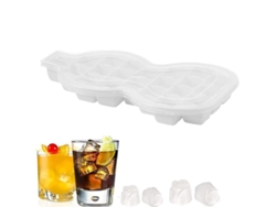 2026-bandejas De Hielo Reutilizables Para Whisky Cóctel Chocolate Con 21 Cubos De Rosa Y Cuadrado