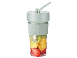 Batidora Portatil Multifunción K5 De 350ml Con 6 Cuchillas De Acero, Seguridad Por Doble Click Y Batería Recargable.