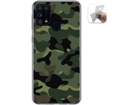 Carcasa Samsung Galaxy M31 TUMUNDOSMARTPHONE Camuflaje Multicolor