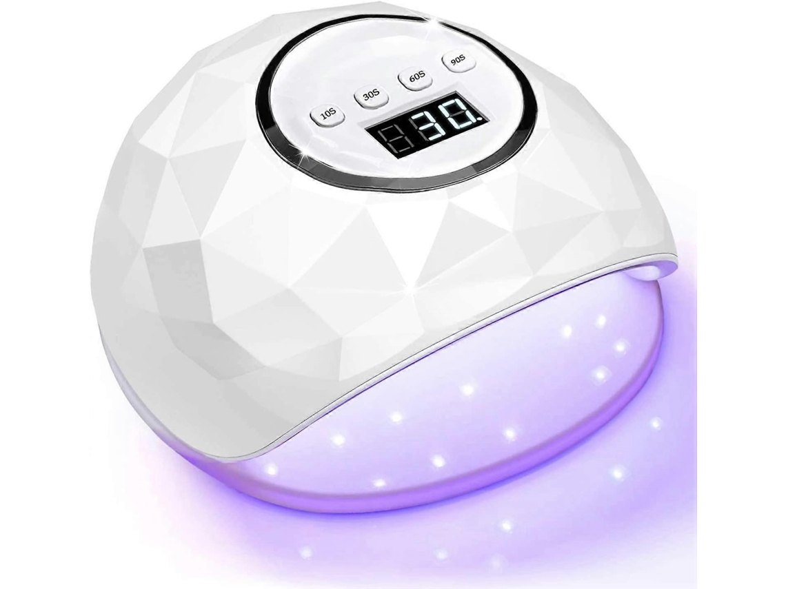 Lámpara de uñas UV LED EBIKE LY, secado rápido para esmalte de gel, lámpara de curado con 4 temporizadores y sensor automático