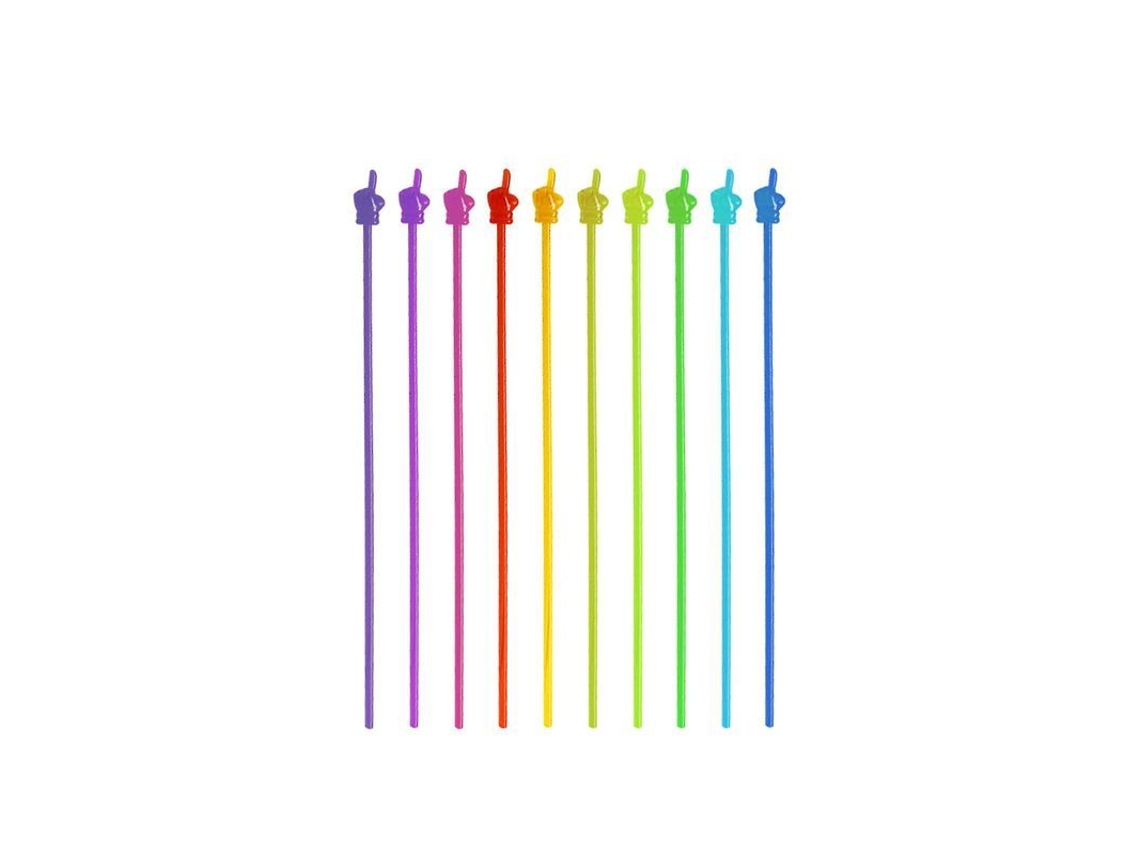 10 Mini Sacapuntas De Mano Coloridos Para Profesores, Sacapuntas De Dedos Para Presentaciones En El Aula Y En Casa.