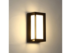 2026-lámpara De Pared Exterior Moderna 18w Led Ip65 Impermeable 3000k Para Terraza Balcón Entrada Interior Exterior