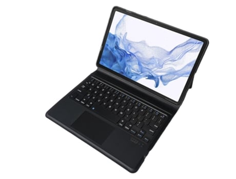 Carcasa Flip Cover y Teclado Bluetooth YIMGOTTA S-X200 para Samsung Galaxy Tab A8 10.5 X200/X205