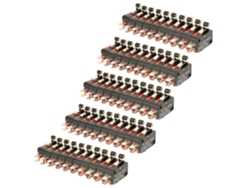 2026velora-100pcs Micro interruptor de límite momentáneo de acción rápida V-155-1c25