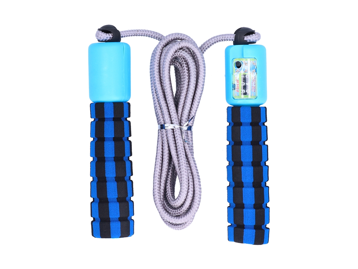 Vlrla-2026cuerda De Salto Unisex Con Contador Electrónico Ajustable Para Ejercicio Azul