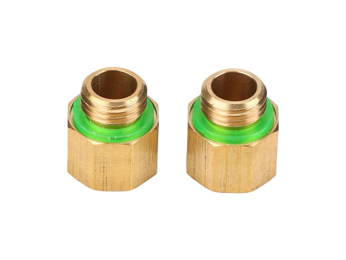 2 Adaptadores Reductores Para Pulverizador De Alta Presión, Rosca Interna G3/8 A Rosca Externa G1/4