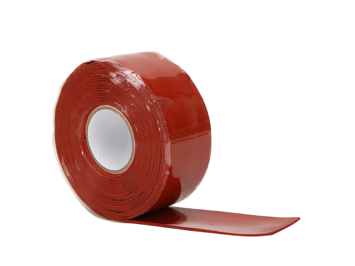 2026-cinta Impermeable De Alta Adhesión Para Reparación De Tuberías Pvc Ppr Ancho 2.5cm Rojo/blancorojo