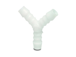 Conector de manguera de plástico en forma de Y de 19 mm, duradero y versátil para alta presión. Klasebo