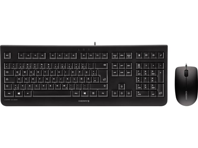Teclado CHERRY DC 2000 (Con Cable - Layout US - Teclado Numérico)