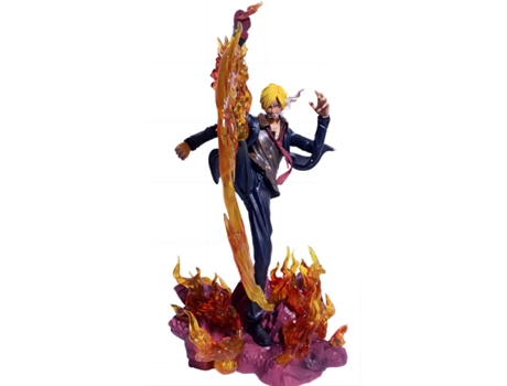 EZII Figura Anime one pease Sanji 35 YELLOW BLUE multicolor crianças presente brinquedo bonito