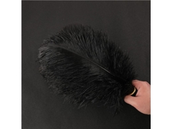 2026-plumas De Avestruz Grandes 30-35cm Para Decoración De Bodas, Fiestas Y Manualidades 10 Piezas Negro