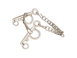 Swivel Bit Bocal de Junta Única Pelham Dourado 13.5 Cmsefton