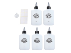5 Dispensadores De Aceite Portátiles Pequeños De 120 Ml A Prueba De Fugas Con Tapa Giratoria Para Acampar