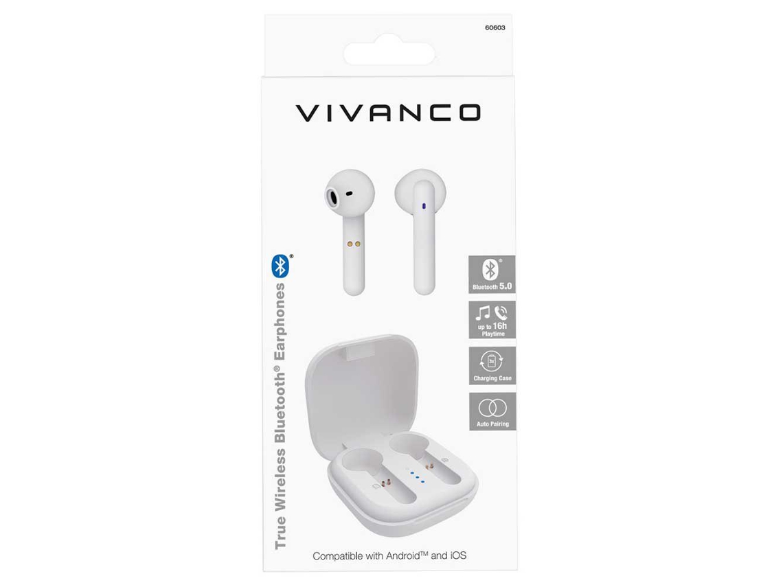 Auriculares Bluetooth Vivanco 60603