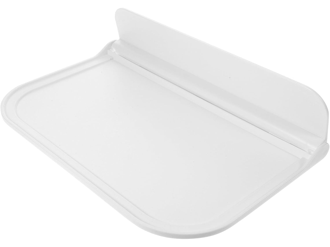 1 Estante De Pared Plegable Grande Blanco De Pp, Estante De Almacenamiento