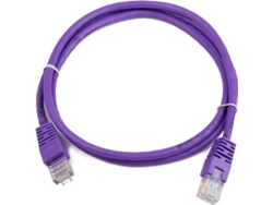 Cable de Red GEMBIRD (RJ45 - 25 cm - Morado)