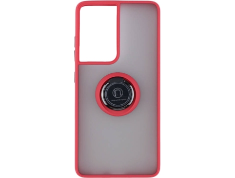 Carcasa Samsung S21 Ultra SKYHE Silicona Líquida Rojo
