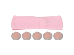 Juego De 5 Paletas Profesionales De Silicona Adhesivas Para Pestañas Con Diadema Para Extensiones De Pestañas.