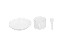 Juego de 4 tazas de café con platillo y cuchara, ideal para tazas de té, regalo para el hogar, otros