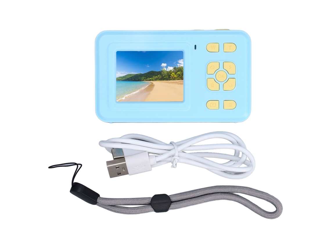 Cámara Digital 4k De 48 Mp Y 1080p Con Zoom De 8x, Enfoque Automático Y Mini Pantalla De 2 Pulgadas Para Adolescentes Y Niños.