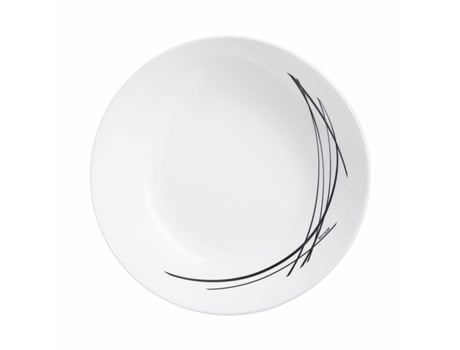 Plato Hondo Arcopal Domitille Bicolor Vidrio (20 Cm)