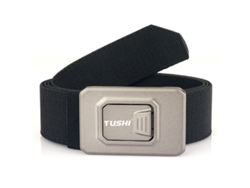 Verde Militar Tushi Cinto Tático Masculino Fivela Liberação Rápida Liga Alumínio Elástico Ar Livre Caça Militar Cintura Ajustável