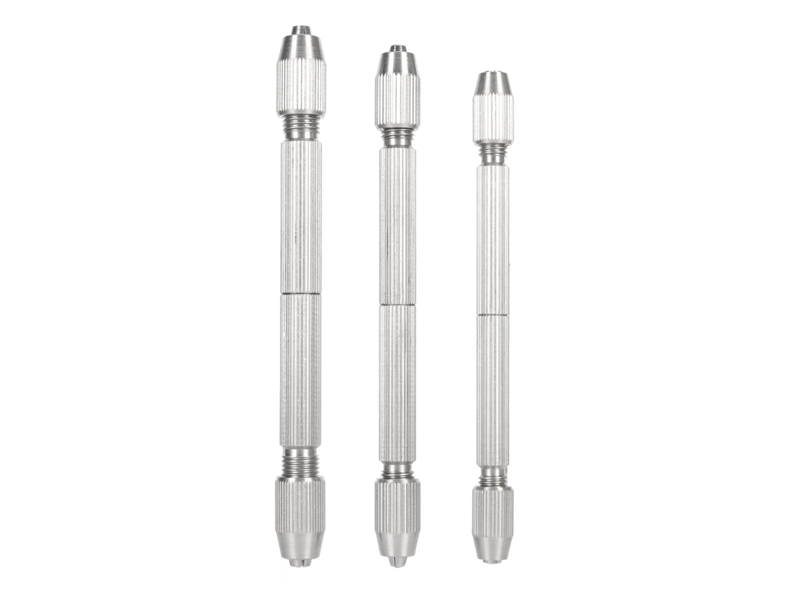 Juego de destornilladores de doble punta de acero inoxidable (3 piezas) para reparación de relojes.
