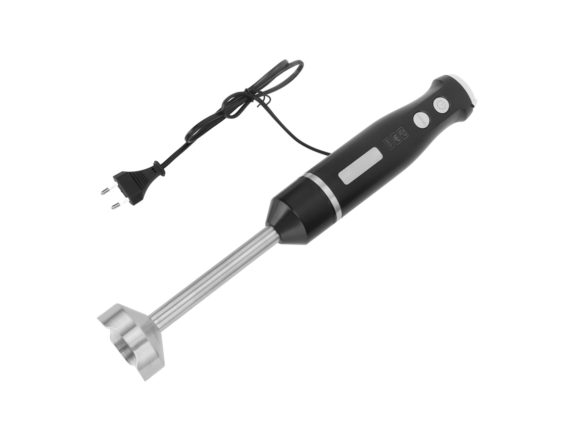 Potente Batidora De Mano Con Cable De Acero Inoxidable De 1000 W Con Velocidad Variable Para Batidos Y Papillas.