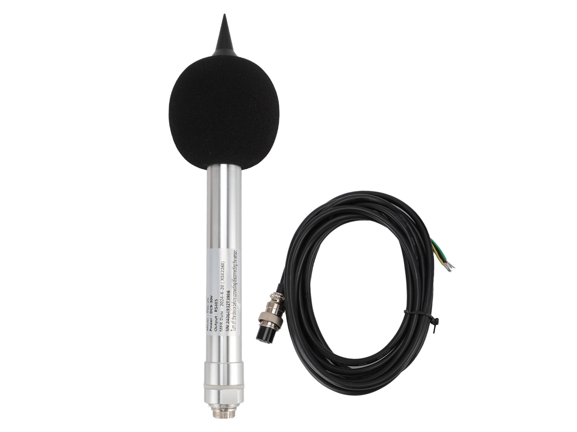 Sensor de ruido RS485 DC9 30 V, dosímetro de sonido, comprobador de decibelios, transductor para maquinaria, vehículos y barcos