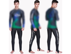 Traje De Neopreno Largo Para Buceo Con Protección Solar Para Hombres Y Mujeres, Tipo Mallas De Surf.