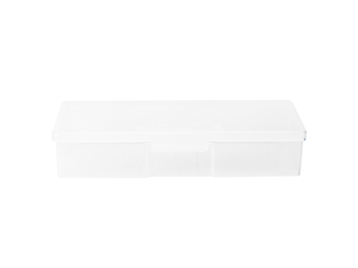 Caja organizadora portátil Rebe para guardar pequeños artículos de manicura y uñas, a prueba de polvo.
