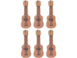 Guitarras Decorativas Creativas Resina Sintética Accesorios Fotos Decoraciones Escritorio Ambiente Musical