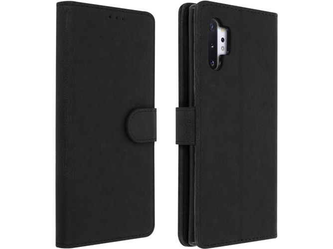 Funda Samsung Galaxy Note 10+ AVIZAR Libro Negro