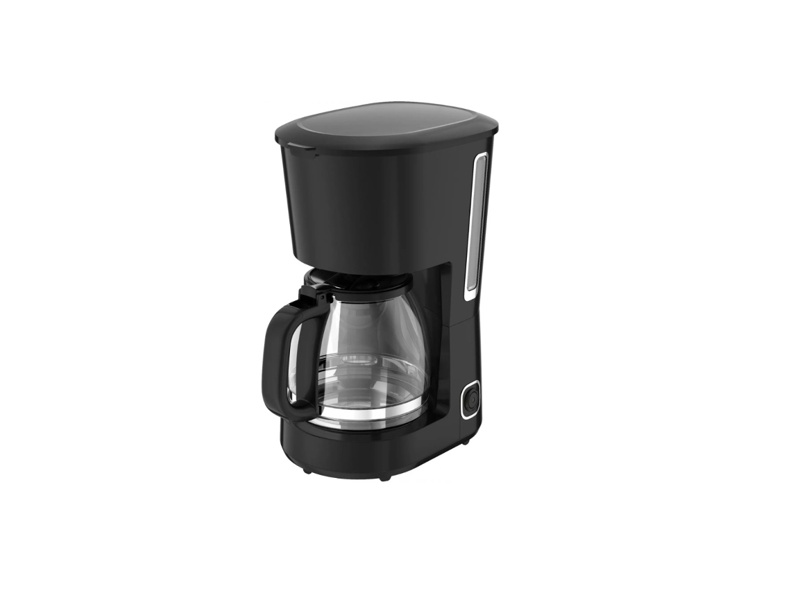 Cafetera de filtro 12 tazas 750w negra KSCAFET12BLACK - KITCHEN CHEF
