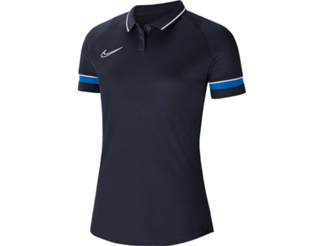 Polo de Mujer para Fútbol NIKE Dri Fit Academy Azul (M)