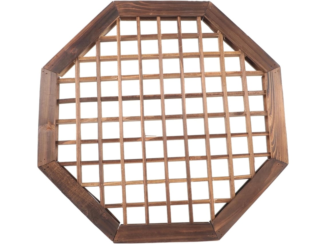 Marco De Ventana Con Rejilla Artificial Para Montaje En Pared