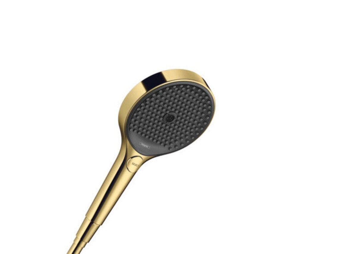 Ducha manual Rainfinity 130 3jet, Color: Óptica Oro Pulido HANSGROHE