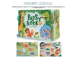 Libro de actividades para bebés ideal para juegos educativos de primera infancia con pegatinas (no disponible)