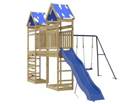 Parque infantil de exterior VIDAXL madera de pino impregnada