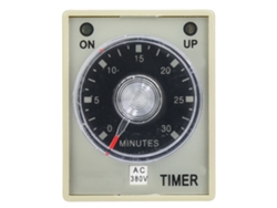 Relé Temporizador Eléctrico De 8 Pines, Retardo De Liberación, 35 Mm, Montaje En Riel Din, Ac380v, 30 Min