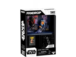 Figura Fandrop de Star Wars Darth Maul vs. Ahsoka Showcase con minipóster de escena de culto de 18 cm