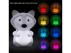 Luz nocturna infantil para la habitación del bebé, Rosewell Fox