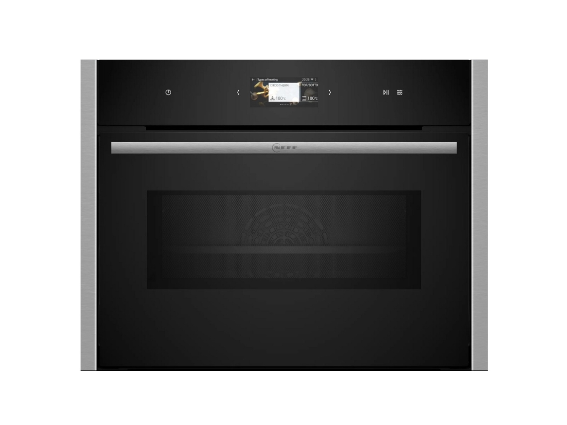 Horno combinado mo integrado 45l acero inoxidable C24MS31N0 - NEFF
