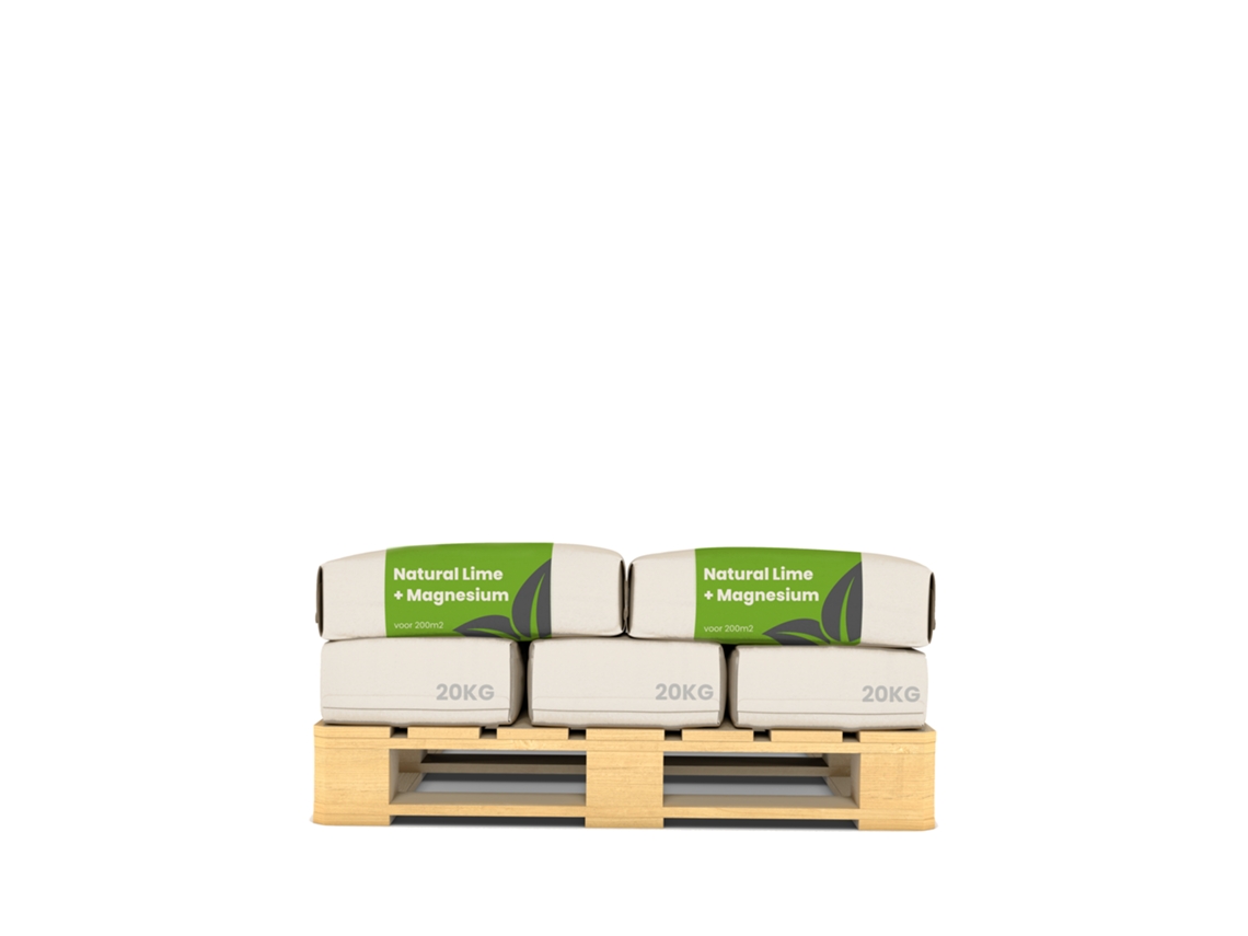 Fertilizante de Cal con Magnesio (10x 200 kg – para 4000 m2) - Organifer