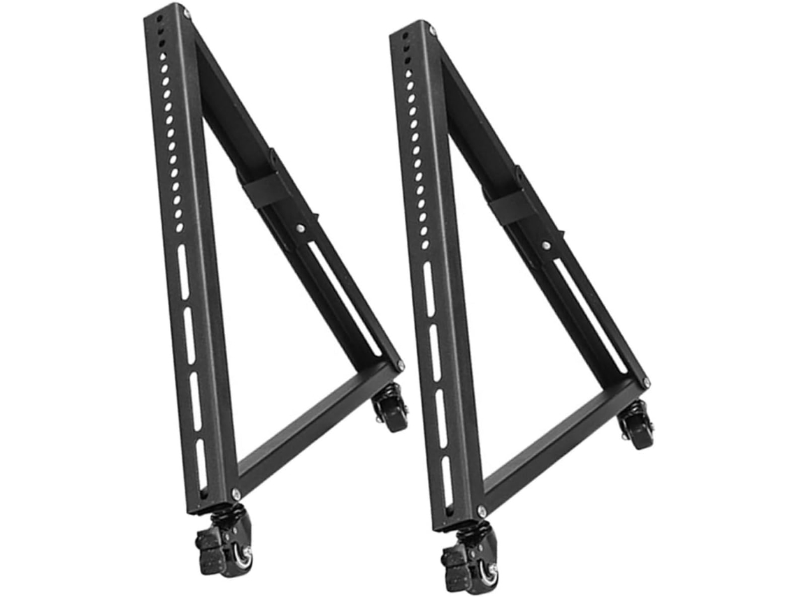 Soporte De Montaje Para Tv De Acero Laminado En Frío Negro Para Televisores De 32 A 55 Pulgadas Con Base Estable.