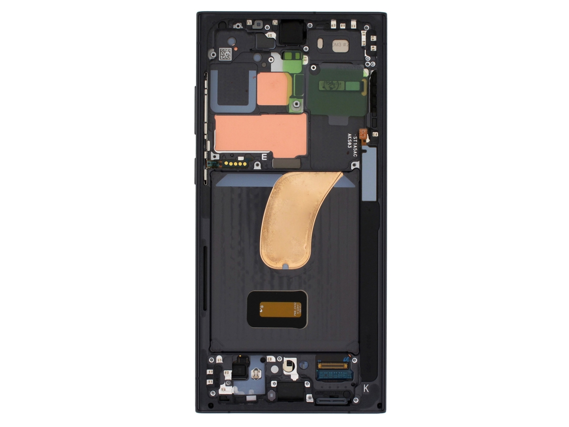 Funda con solapa Samsung para Samsung Galaxy S23 Ultra Phantom Black Original