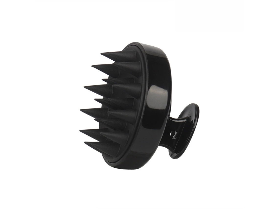 Peine De Silicona Para Masaje Del Cuero Cabelludo/cepillo De Champú/masajeador Suave Para El Cuero Cabelludo