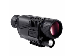 Telescopio de visión nocturna Bestvite 5x40 HD con trípode para grabación de vídeo, color negro oscuro