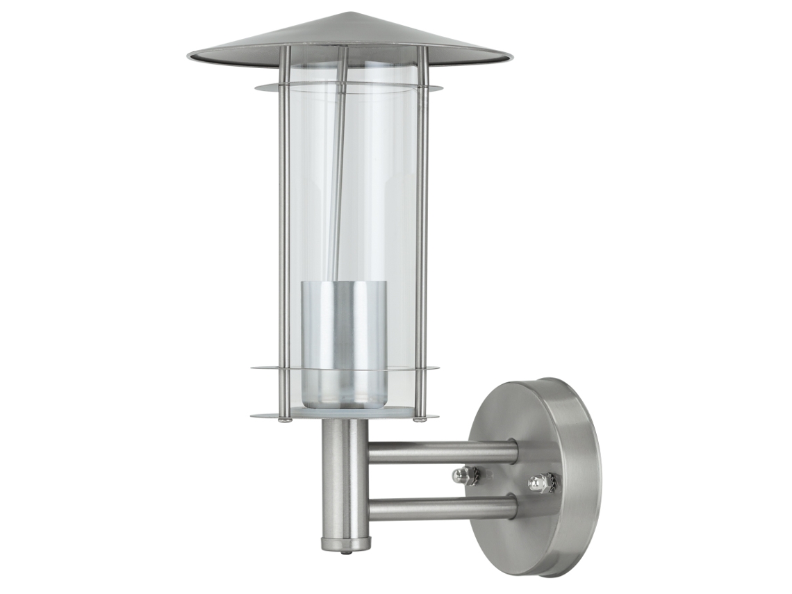 APLIQUE EGLO LISIO ALT. 300MM AÇO INOX